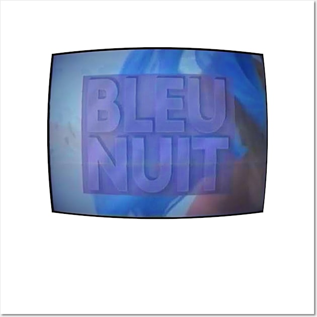 Bleu Nuit (Logo #2) Wall Art by Sudburied